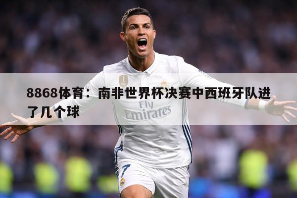 8868体育:南非世界杯决赛中西班牙队进了几个球